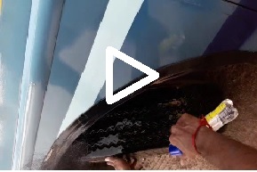 Bus Tyre Spraying Video image