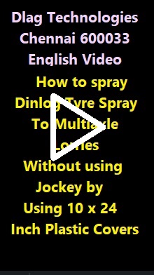 English Video Lorry Tyre Spraying wo jockey image