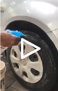 Soaking more water into tyre Video